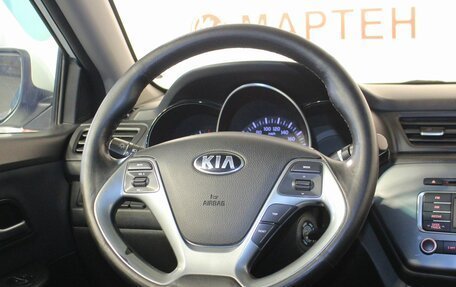 KIA Rio III рестайлинг, 2015 год, 999 000 рублей, 17 фотография