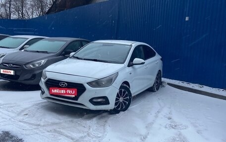 Hyundai Solaris II рестайлинг, 2018 год, 1 150 000 рублей, 21 фотография