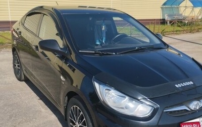 Hyundai Solaris II рестайлинг, 2011 год, 650 000 рублей, 1 фотография