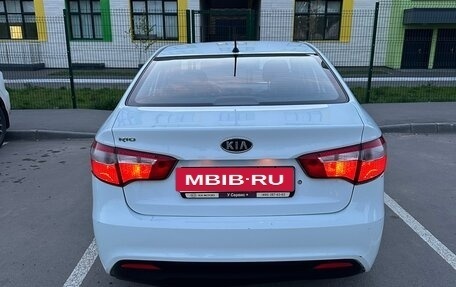KIA Rio III рестайлинг, 2012 год, 830 000 рублей, 4 фотография