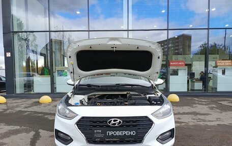 Hyundai Solaris II рестайлинг, 2018 год, 1 099 000 рублей, 11 фотография