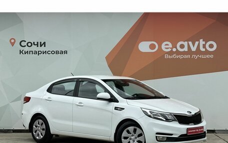 KIA Rio III рестайлинг, 2016 год, 1 350 000 рублей, 3 фотография