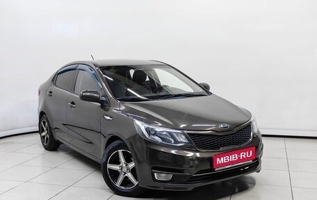 KIA Rio III рестайлинг, 2015 год, 868 000 рублей, 1 фотография