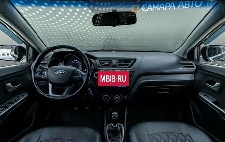 KIA Rio III рестайлинг, 2014 год, 856 000 рублей, 12 фотография