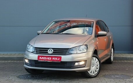Volkswagen Polo VI (EU Market), 2016 год, 1 449 000 рублей, 1 фотография
