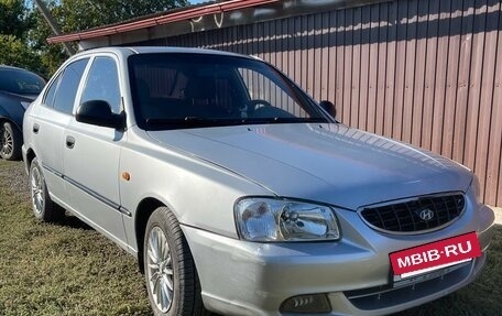Hyundai Accent II, 2004 год, 320 000 рублей, 10 фотография