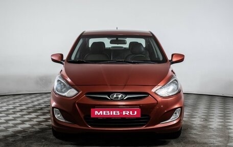 Hyundai Solaris II рестайлинг, 2011 год, 805 000 рублей, 2 фотография