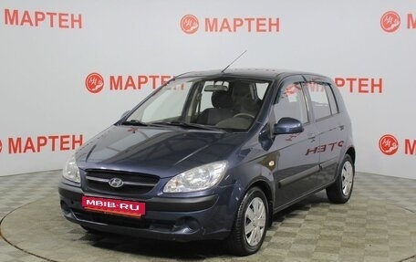 Hyundai Getz I рестайлинг, 2009 год, 469 000 рублей, 1 фотография