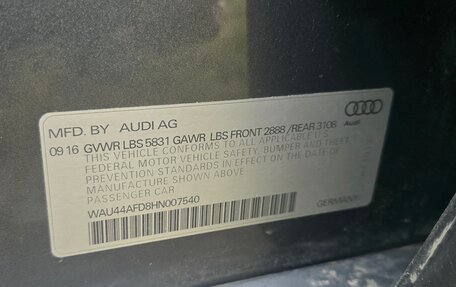 Audi A8, 2016 год, 3 000 000 рублей, 15 фотография