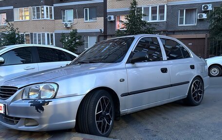 Hyundai Accent II, 2004 год, 600 000 рублей, 6 фотография
