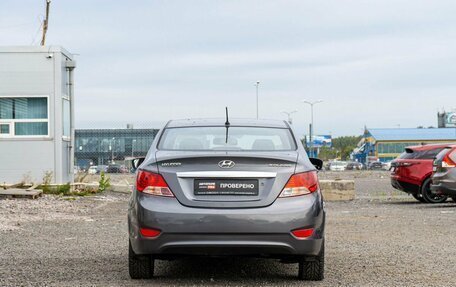 Hyundai Solaris II рестайлинг, 2012 год, 595 000 рублей, 5 фотография