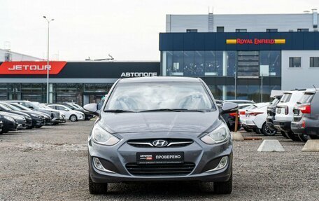 Hyundai Solaris II рестайлинг, 2012 год, 595 000 рублей, 2 фотография