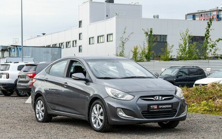 Hyundai Solaris II рестайлинг, 2012 год, 595 000 рублей, 3 фотография