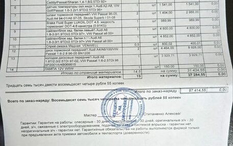 Volkswagen Passat B5+ рестайлинг, 2001 год, 800 000 рублей, 17 фотография