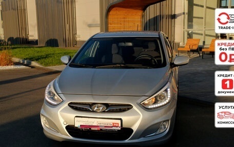 Hyundai Solaris II рестайлинг, 2013 год, 715 500 рублей, 3 фотография