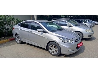 Hyundai Solaris II рестайлинг, 2011 год, 800 000 рублей, 1 фотография