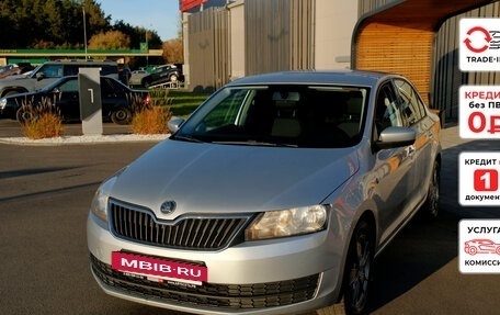 Skoda Rapid I, 2014 год, 901 000 рублей, 3 фотография