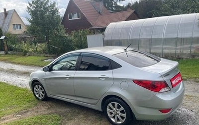 Hyundai Solaris II рестайлинг, 2011 год, 580 000 рублей, 1 фотография
