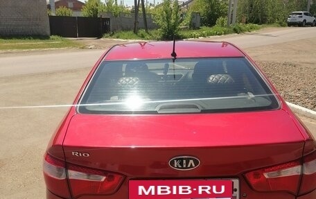 KIA Rio III рестайлинг, 2013 год, 2 фотография