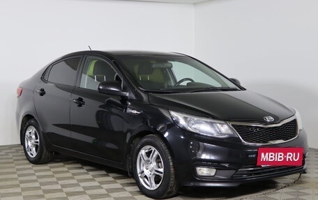KIA Rio III рестайлинг, 2015 год, 929 990 рублей, 3 фотография