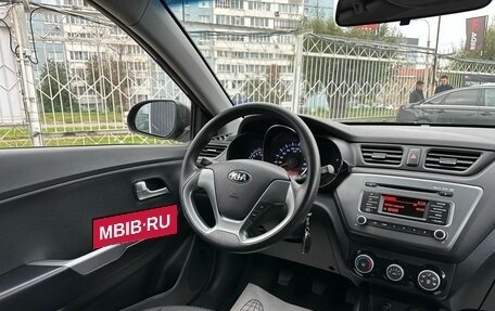 KIA Rio III рестайлинг, 2016 год, 1 099 000 рублей, 13 фотография