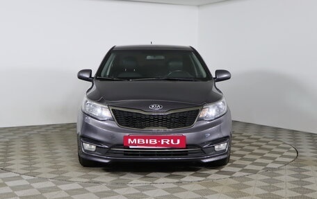 KIA Rio III рестайлинг, 2016 год, 1 129 990 рублей, 2 фотография