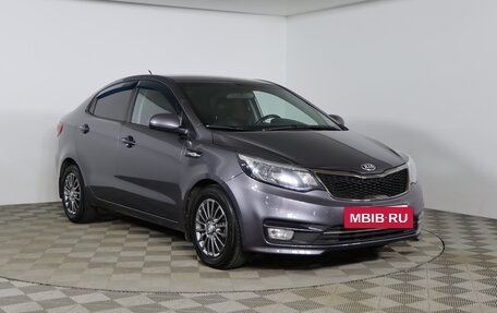 KIA Rio III рестайлинг, 2016 год, 1 129 990 рублей, 3 фотография