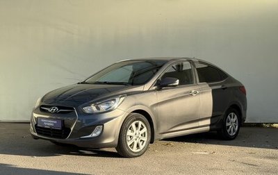 Hyundai Solaris II рестайлинг, 2011 год, 830 000 рублей, 1 фотография