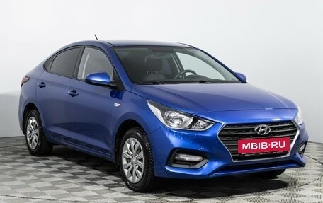 Hyundai Solaris II рестайлинг, 2018 год, 1 049 700 рублей, 3 фотография