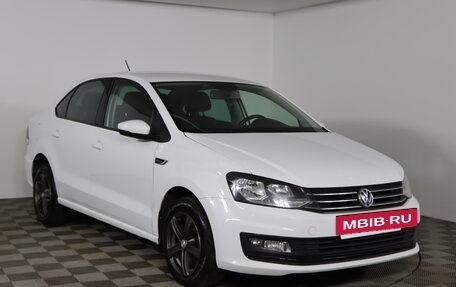 Volkswagen Polo VI (EU Market), 2018 год, 1 099 990 рублей, 3 фотография