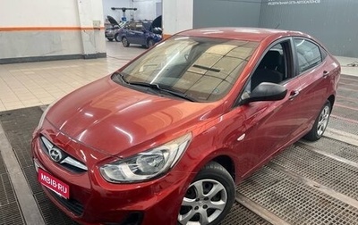 Hyundai Solaris II рестайлинг, 2011 год, 770 000 рублей, 1 фотография