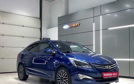 Hyundai Solaris II рестайлинг, 2014 год, 875 000 рублей, 1 фотография
