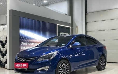 Hyundai Solaris II рестайлинг, 2014 год, 875 000 рублей, 3 фотография