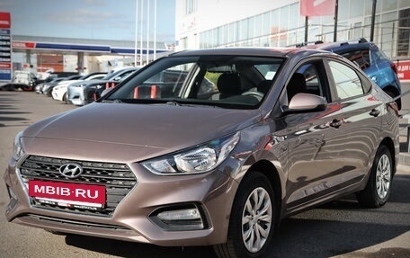 Hyundai Solaris II рестайлинг, 2018 год, 1 243 200 рублей, 5 фотография