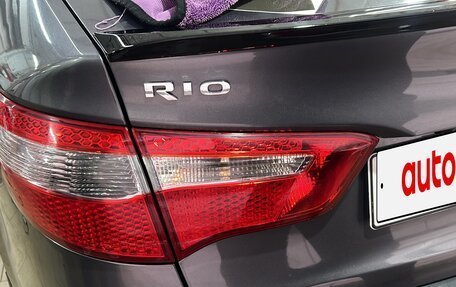 KIA Rio III рестайлинг, 2014 год, 950 000 рублей, 36 фотография