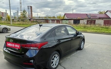 Hyundai Solaris II рестайлинг, 2018 год, 1 180 000 рублей, 11 фотография