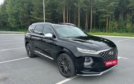 Hyundai Santa Fe IV, 2019 год, 4 000 000 рублей, 28 фотография