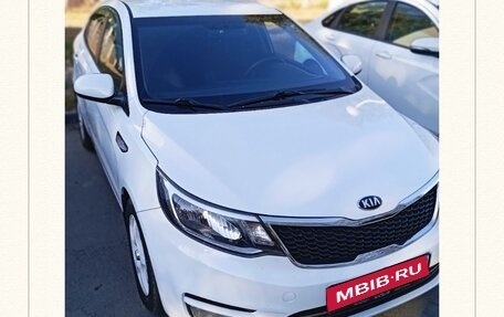 KIA Rio III рестайлинг, 2015 год, 1 100 000 рублей, 1 фотография