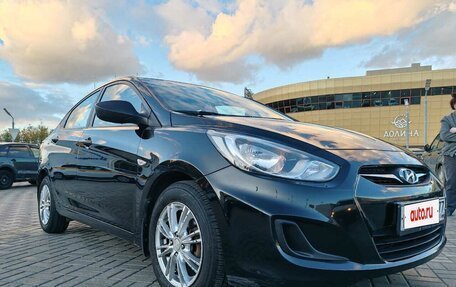 Hyundai Solaris II рестайлинг, 2014 год, 880 000 рублей, 8 фотография