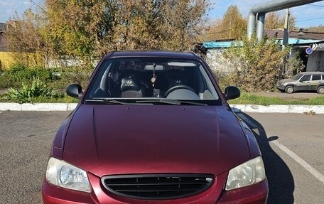 Hyundai Accent II, 2007 год, 350 000 рублей, 1 фотография