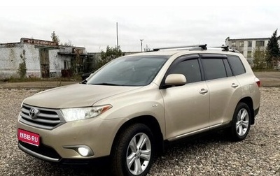 Toyota Highlander III, 2013 год, 1 700 000 рублей, 1 фотография