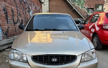 Hyundai Accent II, 2005 год, 207 000 рублей, 6 фотография