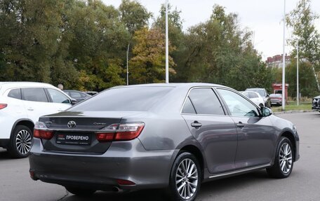 Toyota Camry, 2015 год, 1 680 000 рублей, 5 фотография