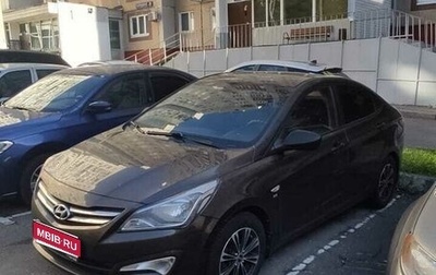 Hyundai Solaris II рестайлинг, 2015 год, 1 100 000 рублей, 1 фотография