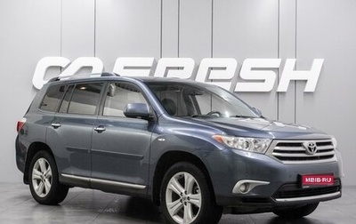 Toyota Highlander III, 2013 год, 2 069 000 рублей, 1 фотография