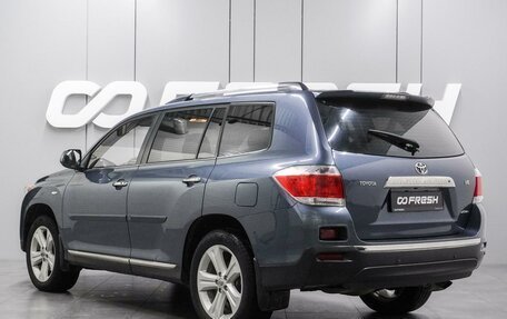Toyota Highlander III, 2013 год, 2 069 000 рублей, 2 фотография