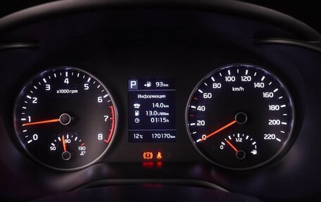 KIA Rio IV, 2019 год, 1 399 000 рублей, 23 фотография