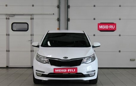 KIA Rio III рестайлинг, 2017 год, 957 000 рублей, 2 фотография