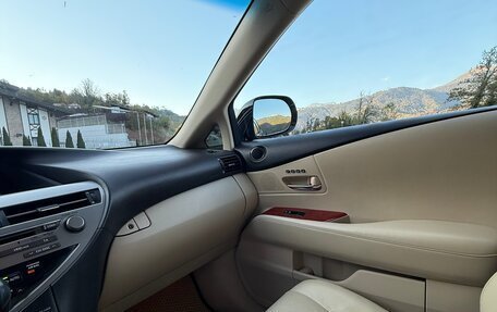 Lexus RX III, 2010 год, 3 000 000 рублей, 19 фотография
