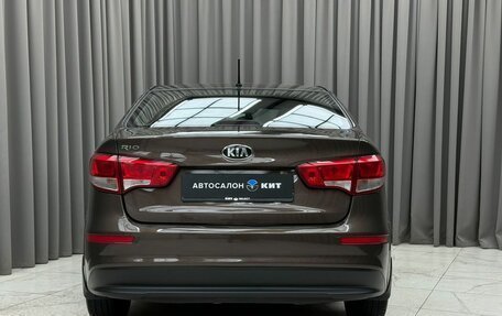 KIA Rio III рестайлинг, 2015 год, 1 099 000 рублей, 5 фотография